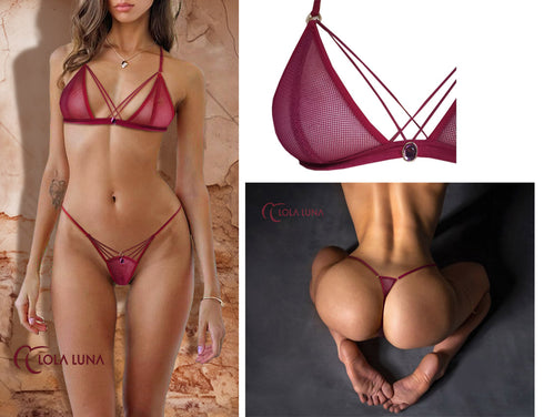 Rejeane set lingerie set - lolaluna.com